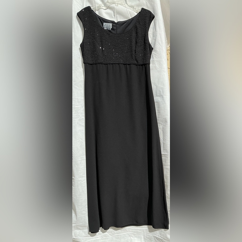 David Warren Formal Full Length Dress